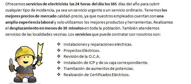 electricistas barcelona las 24 horas del dia