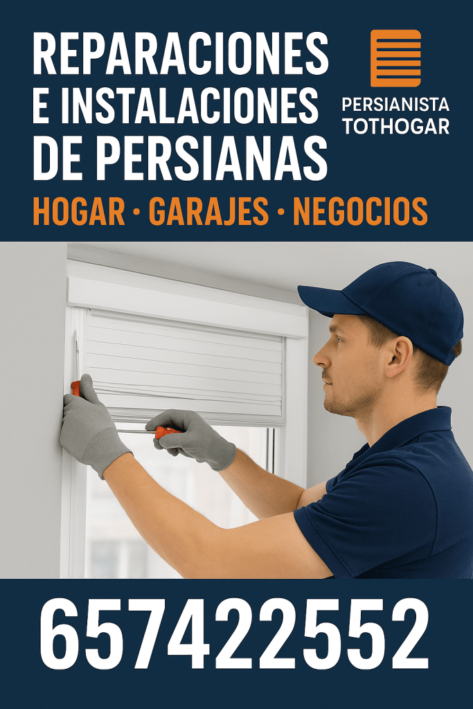 Reparaciones de persianas