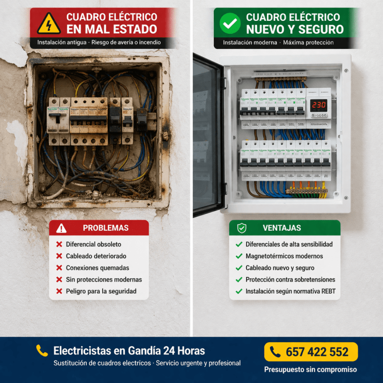 Electricistas en Gandía